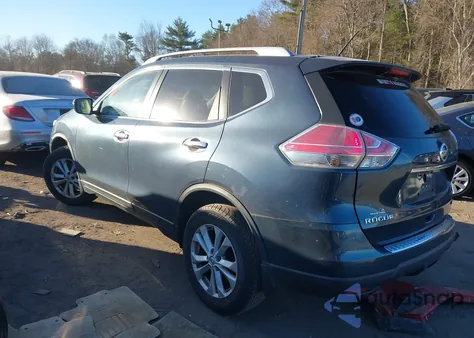 2014 Nissan Rogue Sv из США, поврежденный, VIN 5N1AT2MK3EC808590